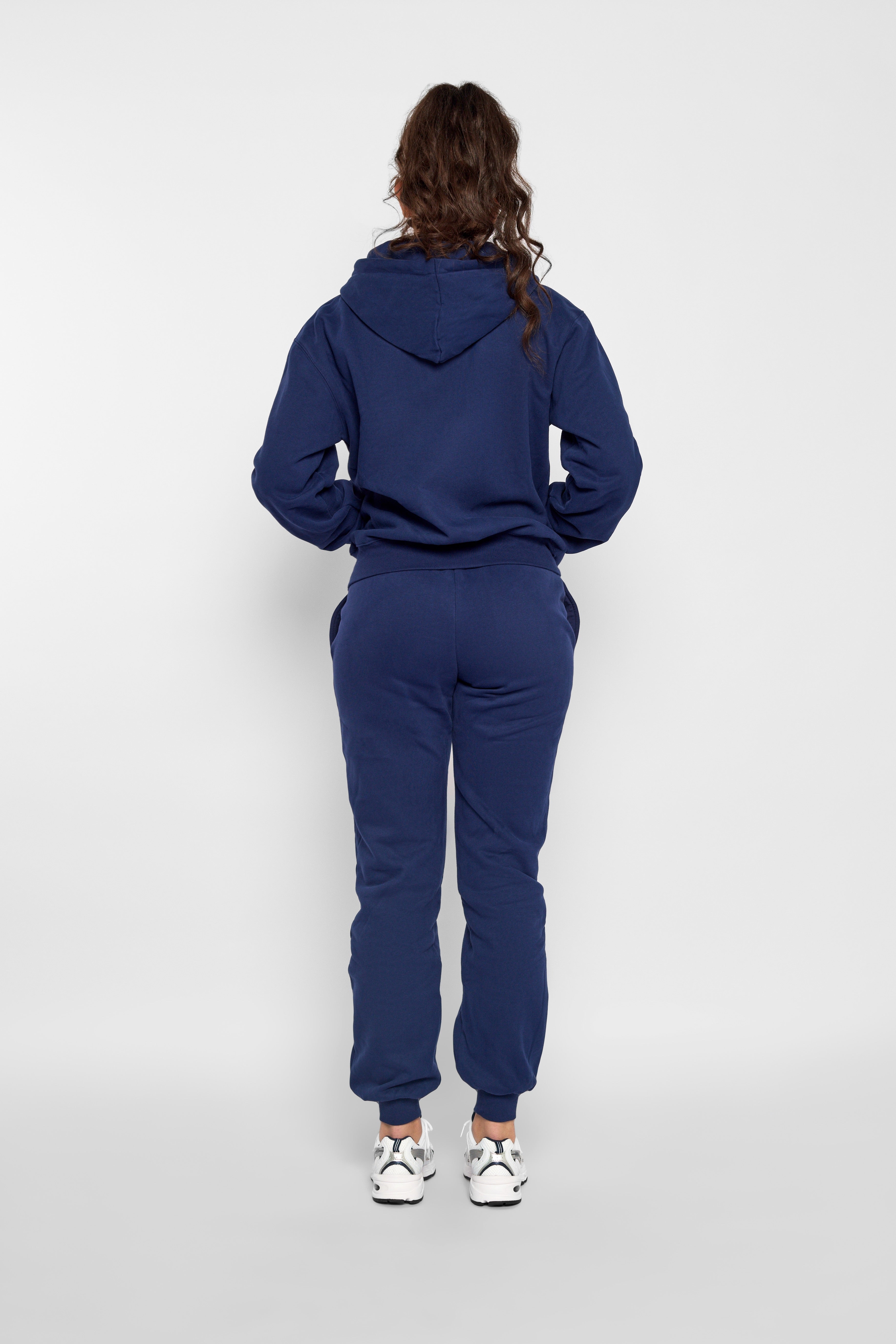 COZY CUFFED JOGGERS - NAVY