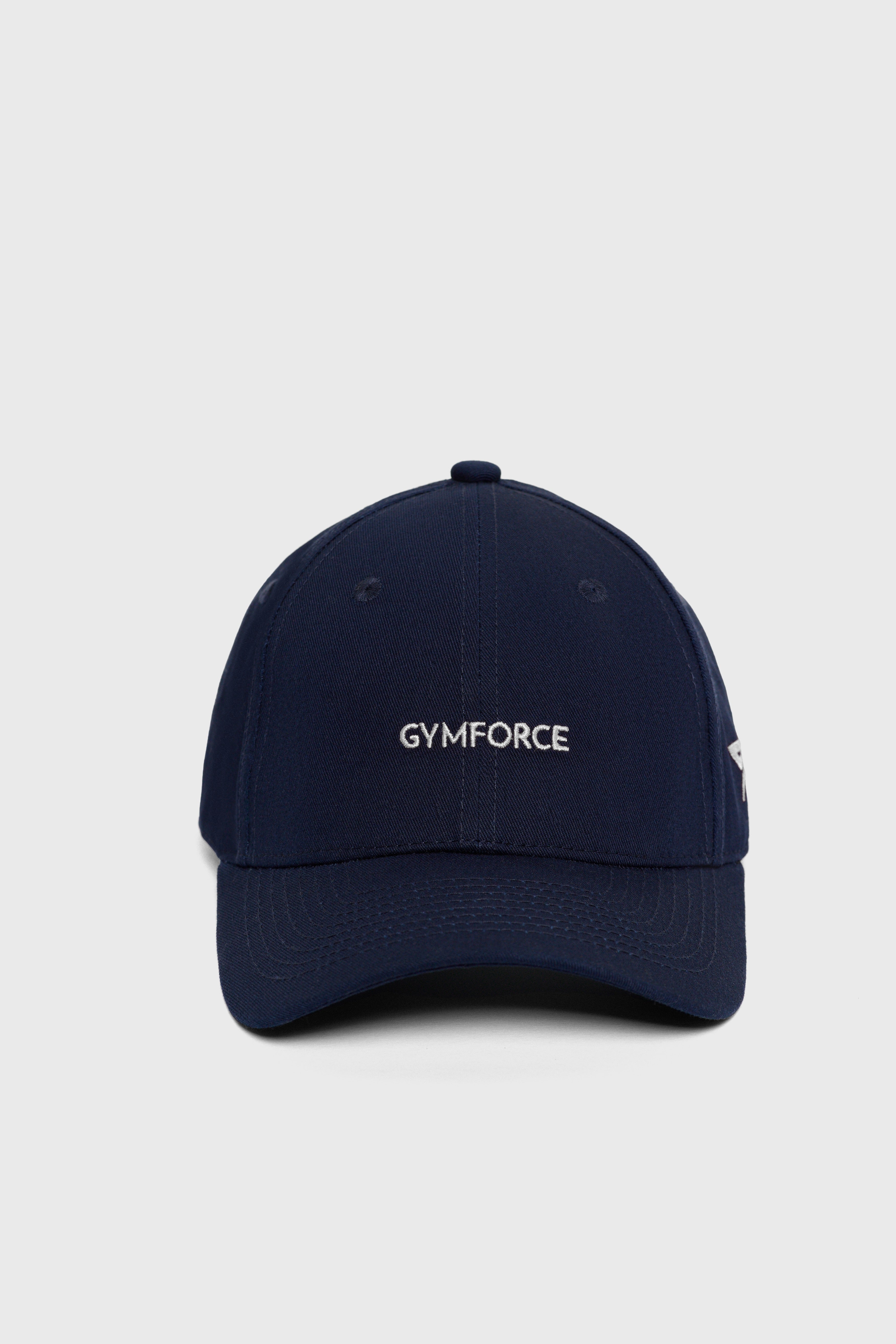 EMBROIDERED LOGO CAP - NAVY/WHITE